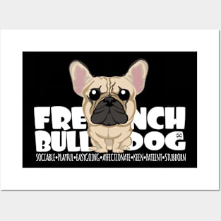 French Bulldog (Fawn)- DGBigHead Posters and Art